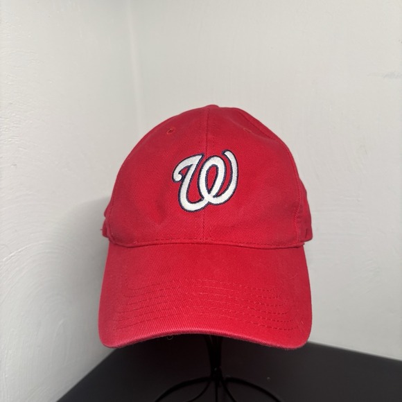 Other - Washington Nationals Baseball Cap Hat MLB Nats Red Unisex Cotton‎ Hook and Loop